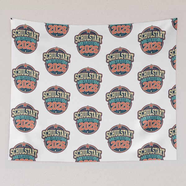 Item preview, Schulstart 2026 Retro School Enrollment Badge designed and sold by RGShirtWorks.