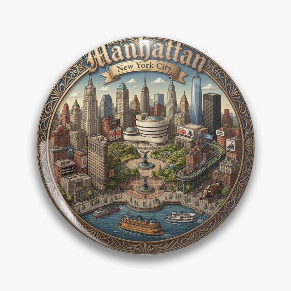 Item preview, Manhattan designed and sold by Aise06.