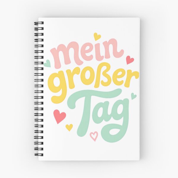 Item preview, Mein Großer Tag German Celebration Quote designed and sold by RGShirtWorks.