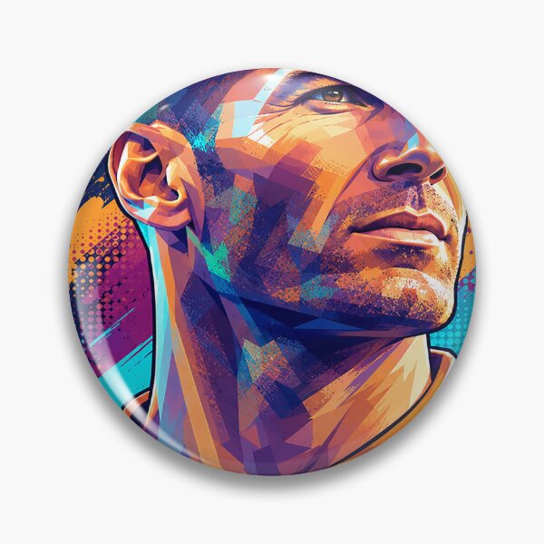 Item preview, Zidane Pop Art Portrait designed and sold by DonetTrent.