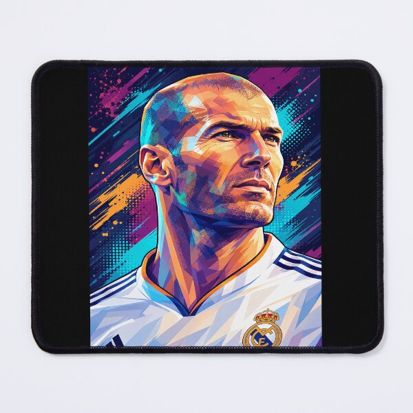 Item preview, Zidane Pop Art Portrait designed and sold by DonetTrent.