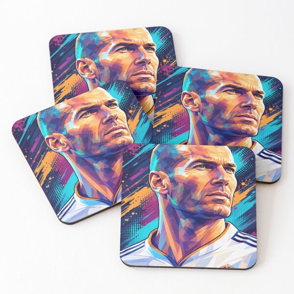 Item preview, Zidane Pop Art Portrait designed and sold by DonetTrent.