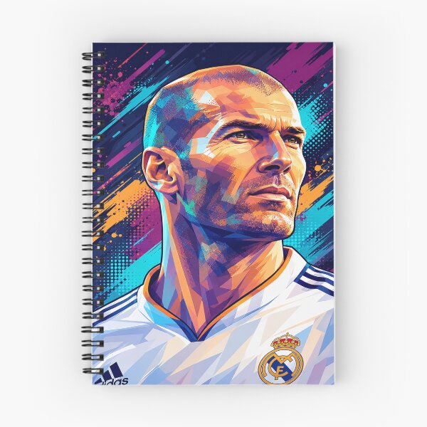 Item preview, Zidane Pop Art Portrait designed and sold by DonetTrent.