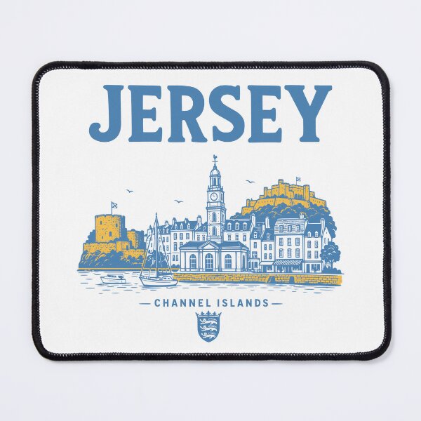 Item preview, Jesey Channel Islands designed and sold by Traveldrawings.