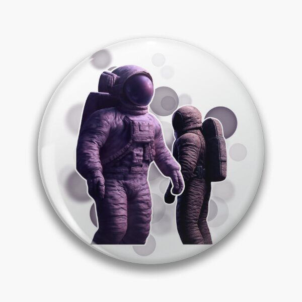 Item preview, Astronaut Viewing Earth Space Exploration Art designed and sold by iamKRUK.