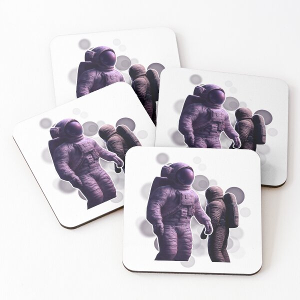 Item preview, Astronaut Viewing Earth Space Exploration Art designed and sold by iamKRUK.