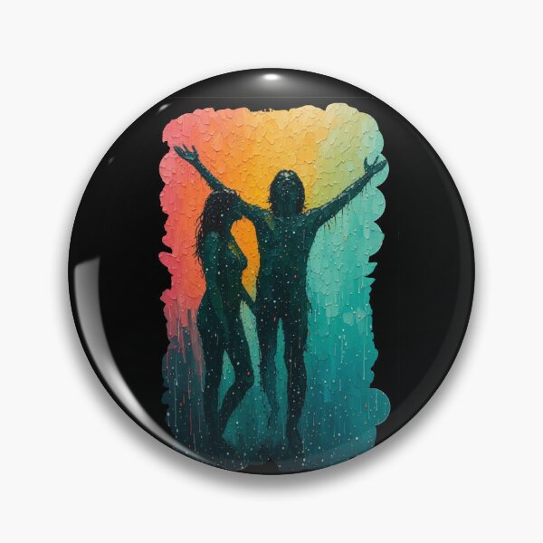 Item preview, Dancing in the Rain #2 | Vibrant Silhouette Connection designed and sold by halibutgoatramb.
