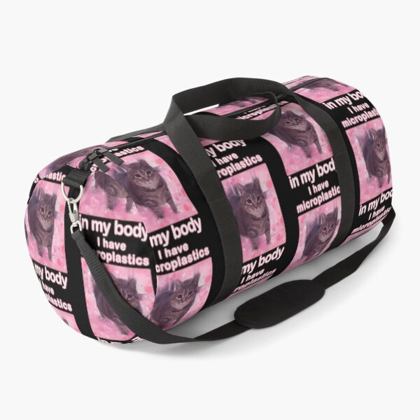 Item preview, Microplastics In Body Funny Cat Meme Gifts designed and sold by pinosaleana.