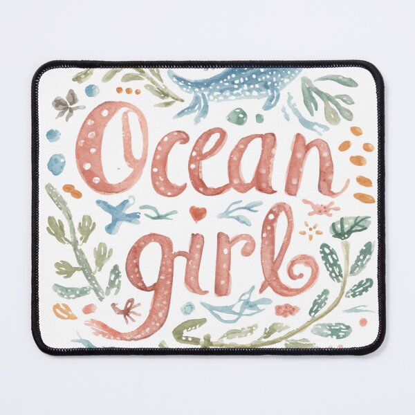 Item preview, Ocean Girl Lettering  designed and sold by PamLeeDesign.