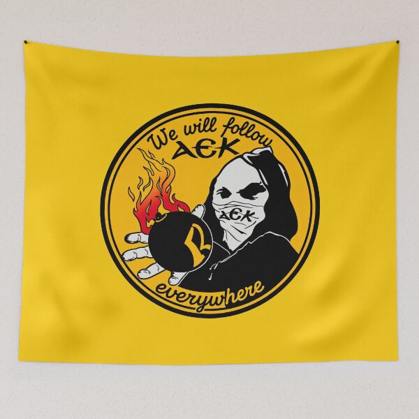 Item preview, We Will Follow AEK Everywhere  designed and sold by canvasriddle.