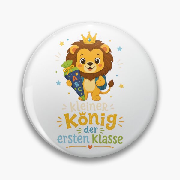 Item preview, Cute Cartoon Lion Starting School designed and sold by ML-Media.