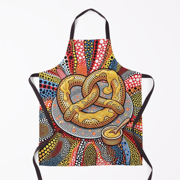 Item preview, Philly Style Pretzel With Mustard Abstract Art designed and sold by Home Decor Art.