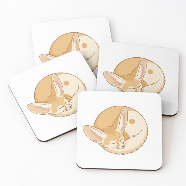 Item preview, Fennec Fox Zen Yin Yang Circle Art designed and sold by Arc2020.