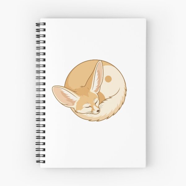 Item preview, Fennec Fox Zen Yin Yang Circle Art designed and sold by Arc2020.