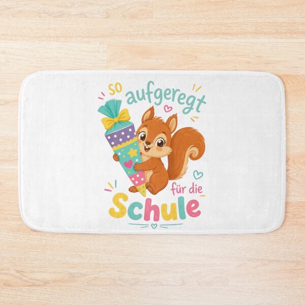 Item preview, Cute Squirrel Illustration for School Start designed and sold by RGShirtWorks.