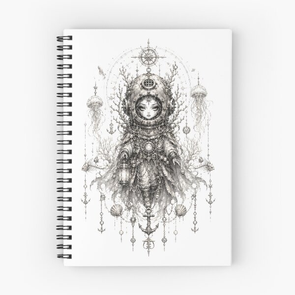 Item preview, Abyssal Bell Diver – Deepsea Saint of the Sunken Depths designed and sold by ShadowSpriteArt.