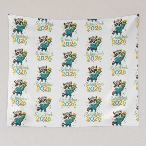 Item preview, Cute Raccoon Character for Back to School 2026 Celebration designed and sold by ML-Media.