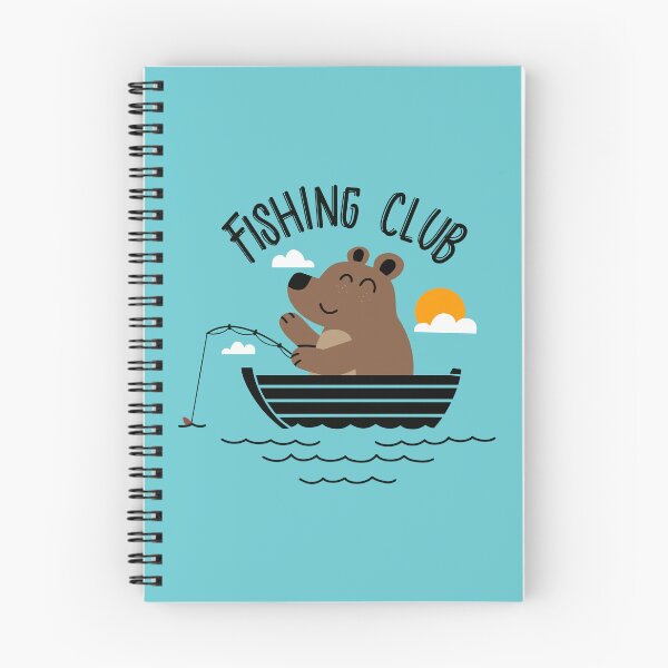 Item preview, Bear Fishing Club designed and sold by RetroChunky®.