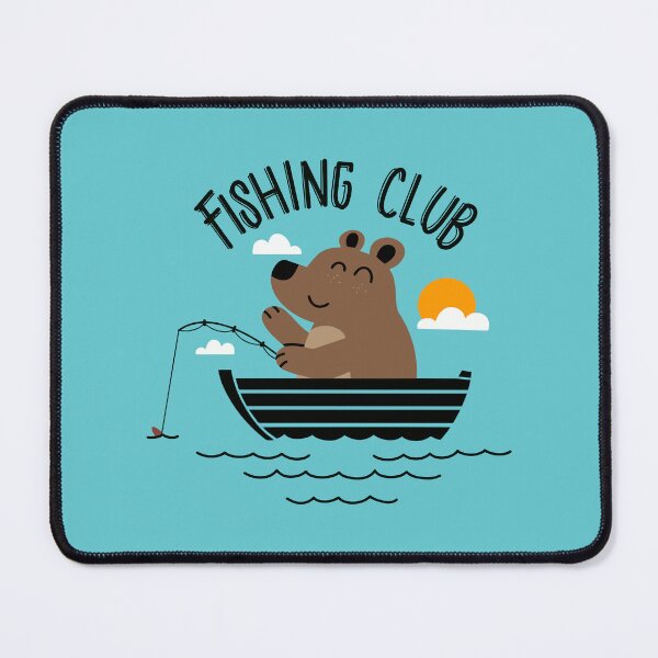 Item preview, Bear Fishing Club designed and sold by RetroChunky®.