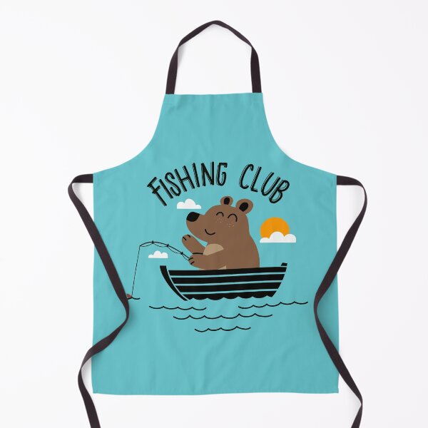 Item preview, Bear Fishing Club designed and sold by RetroChunky®.