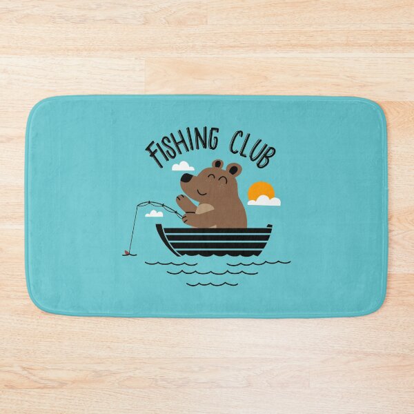 Item preview, Bear Fishing Club designed and sold by RetroChunky®.