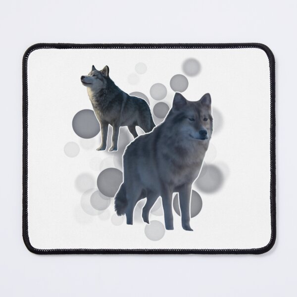 Item preview, Wolf Under Aurora Borealis Realistic Nature Art designed and sold by iamKRUK.