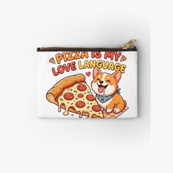 Item preview, Funny Corgi Pizza Is My Love Language Shirt, Cute Corgi Pizza Tee, Corgi Food Lover Gift designed and sold by Wearable Canvas...