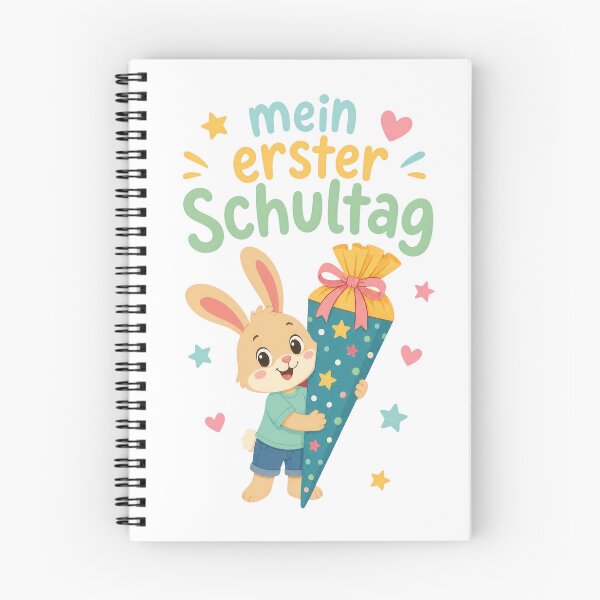 Item preview, Cute Bunny with School Cone for First Day of School designed and sold by RGShirtWorks.