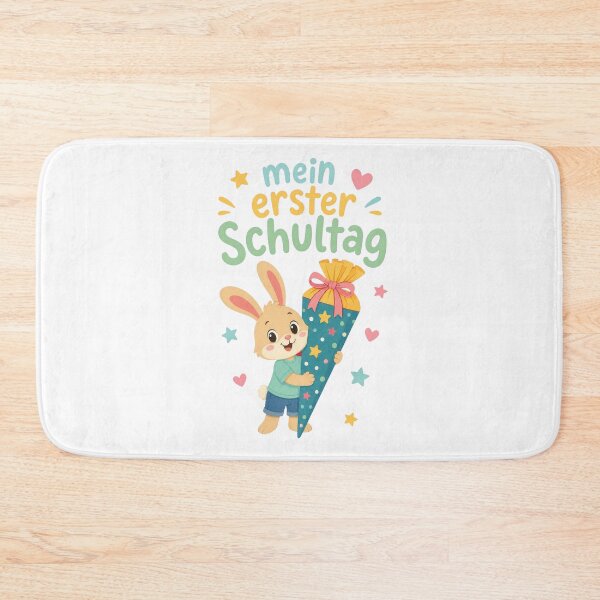 Item preview, Cute Bunny with School Cone for First Day of School designed and sold by RGShirtWorks.