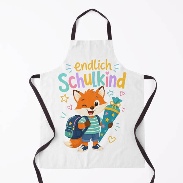Item preview, Cute Fox Starting School Illustration designed and sold by RGShirtWorks.