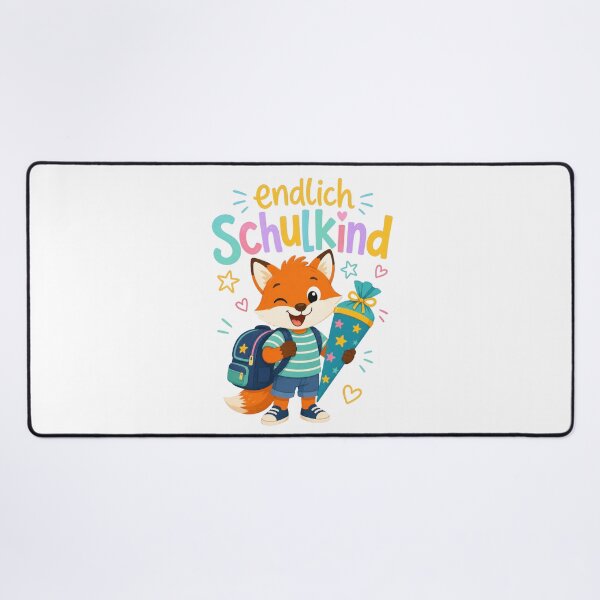 Item preview, Cute Fox Starting School Illustration designed and sold by RGShirtWorks.