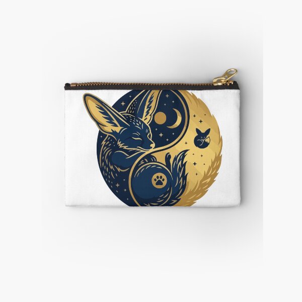 Item preview, Celestial Fennec Fox Starry Yin Yang Moon designed and sold by Arc2020.