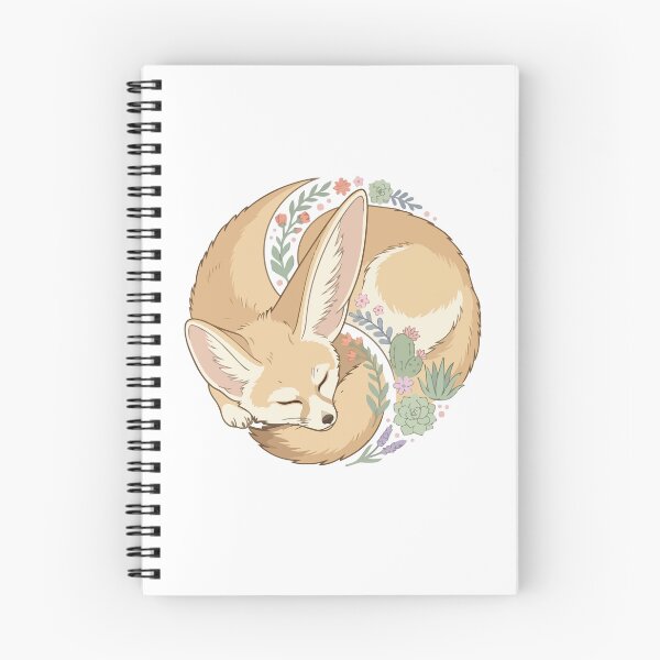 Item preview, Botanical Fennec Fox Desert Succulent Circle designed and sold by Arc2020.