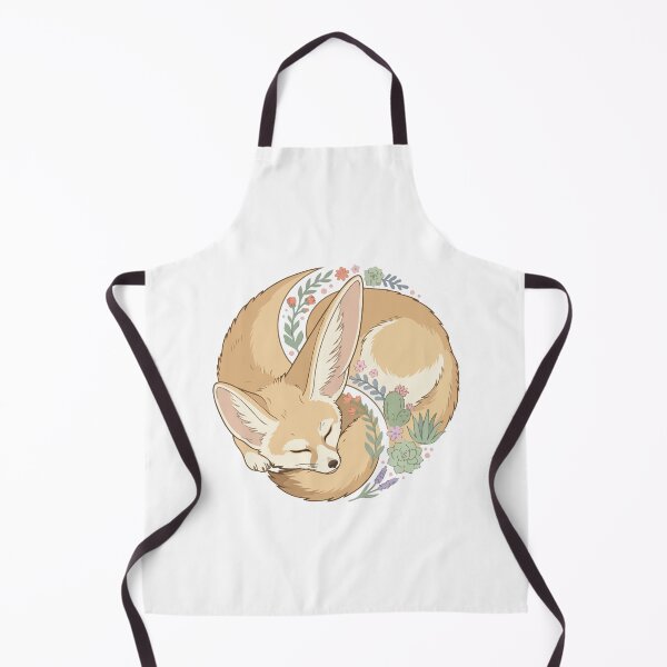 Item preview, Botanical Fennec Fox Desert Succulent Circle designed and sold by Arc2020.
