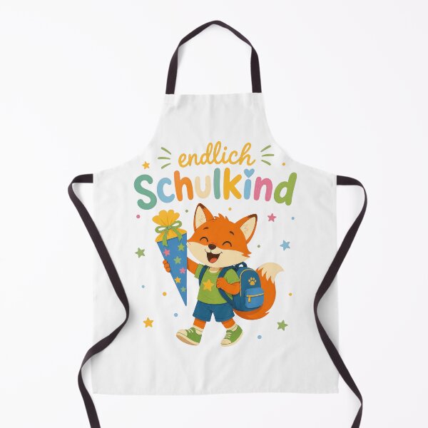Item preview, Cute Cartoon Fox for First Day of School designed and sold by ML-Media.