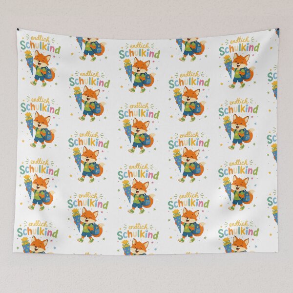 Item preview, Cute Cartoon Fox for First Day of School designed and sold by RGShirtWorks.