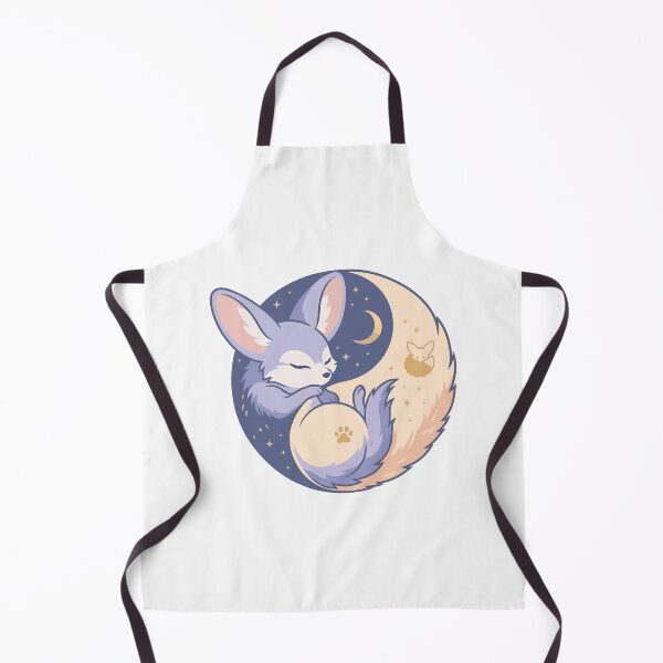 Item preview, Kawaii Pastel Fennec Fox Sleeping Circle designed and sold by Arc2020.