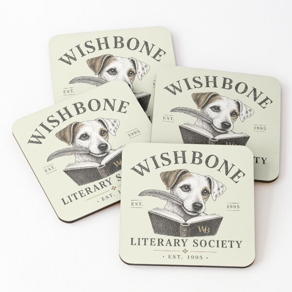 Item preview, Wishbone Dog, Vintage Literary Society designed and sold by OndaLifeCo.