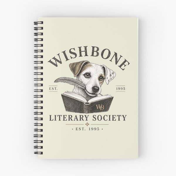 Item preview, Wishbone Dog, Vintage Literary Society designed and sold by OndaLifeCo.