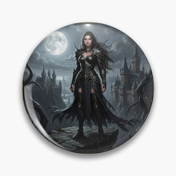 Item preview, Moonlit Dark Fantasy – Warrior Power & Gothic Mood designed and sold by FotoworldEdel.