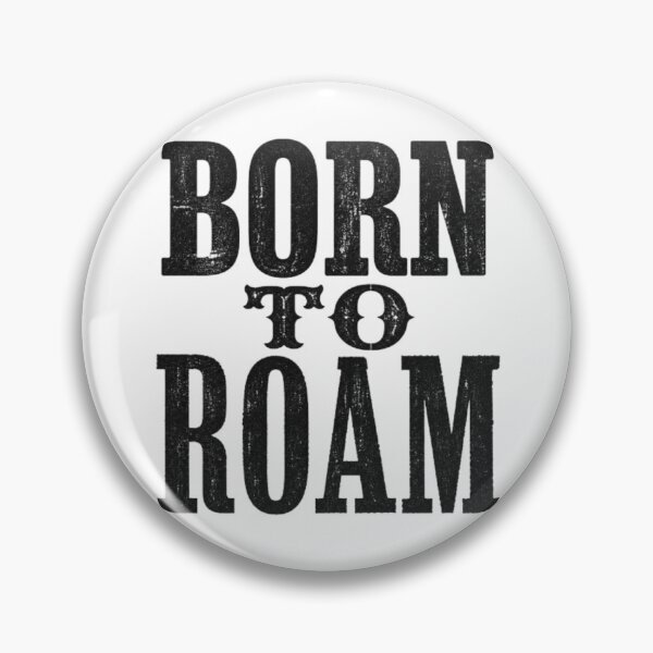 Item preview, Born to Roam Vintage Western Typography Art designed and sold by ByKayaPrints.