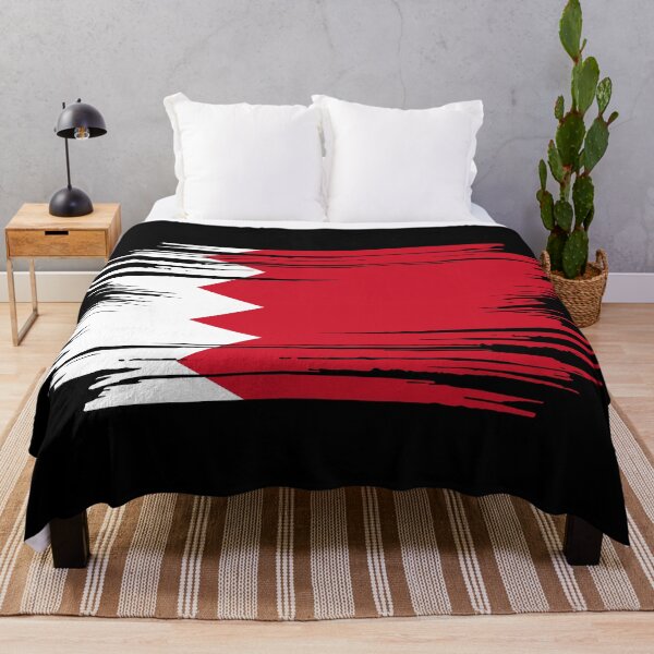 Item preview, Distressed Bahrain Flag BH designed and sold by shitpostee.