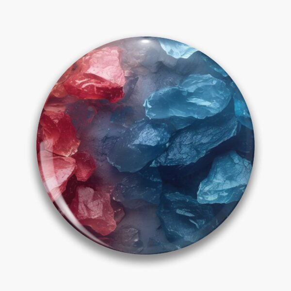 Item preview, Crystal Texture Pink Blue Artwork  designed and sold by NivyasArtistry.