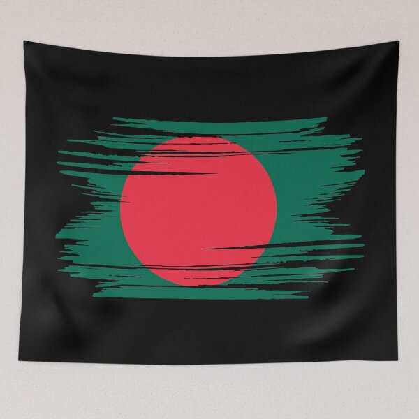 Artikelvorschau, Beschädigte Flagge von Bangladesch (BD) entworfen und verkauft von shitpostee.