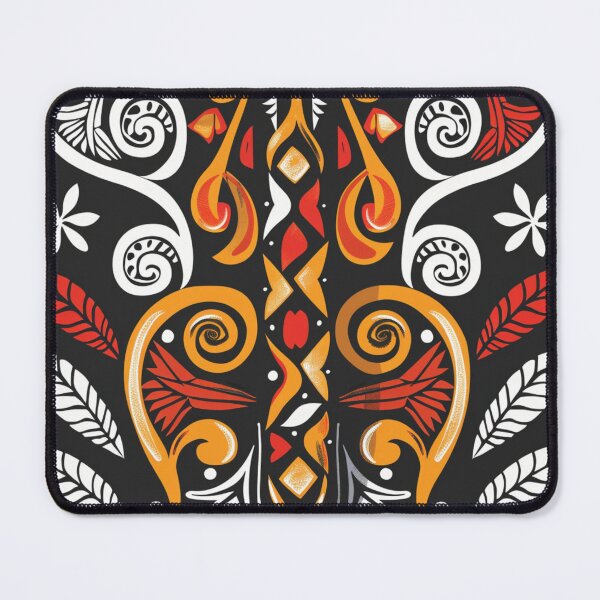 Item preview, New Zealand Māori Paua Pattern Koru Design 933 designed and sold by GrinGalore.