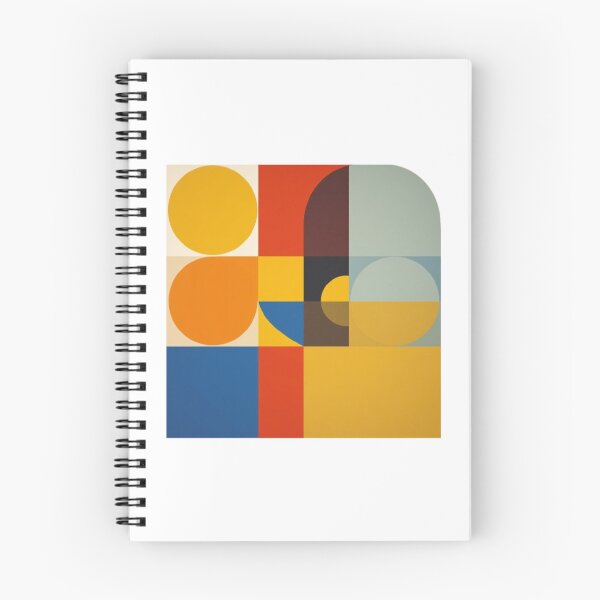 Item preview,  Mid-Century Modern Geometric Abstract Bauhaus Art designed and sold by ByKayaPrints.