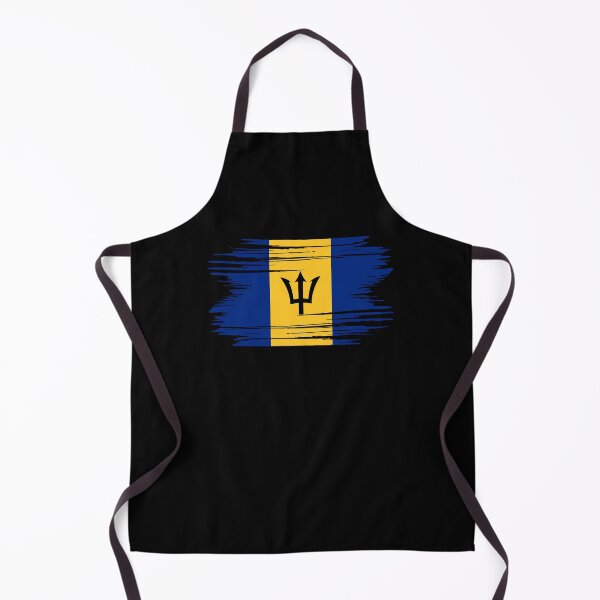 Item preview, Distressed Barbados Flag BB designed and sold by shitpostee.