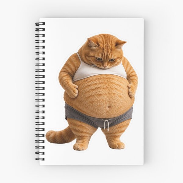 Item preview, Cute Chubby Ginger Cat designed and sold by Snurly.