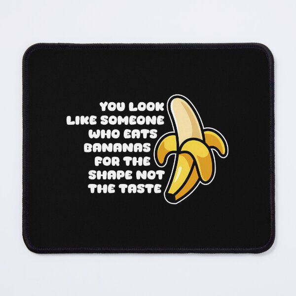 Item preview, Offensive Rude Banana Joke Funny Offensive Adult Humor Design (On Dark Colors) designed and sold by pinosaleana.