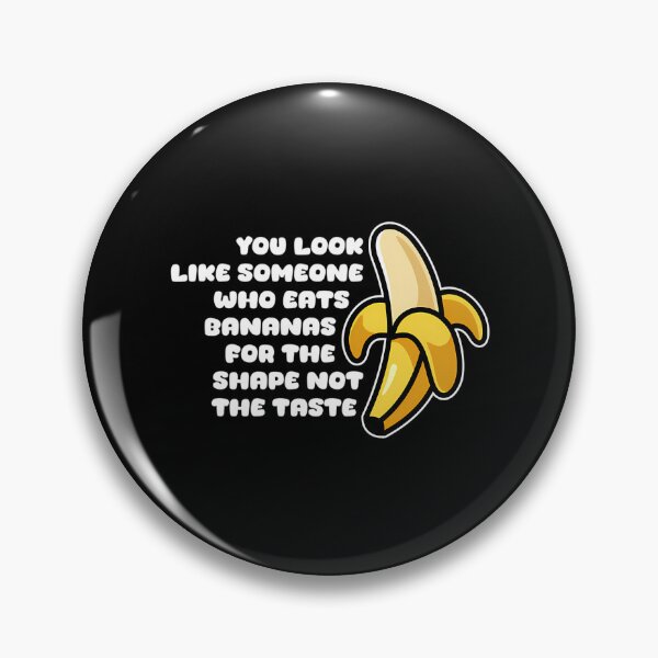 Item preview, Offensive Rude Banana Joke  Funny Offensive Adult Humor Design (On Dark Colors) designed and sold by pinosaleana.